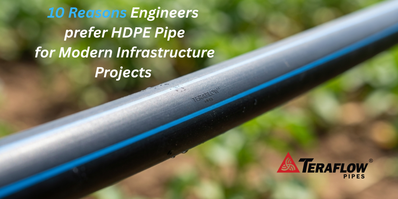 10 Reasons Engineers Prefer HDPE Pipes for Modern Infrastructure Projects