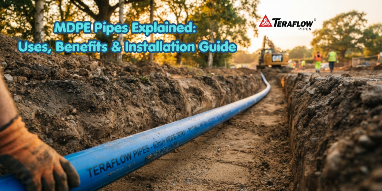 MDPE Pipes Explained: Uses, Benefits & Installation Guide (2026)