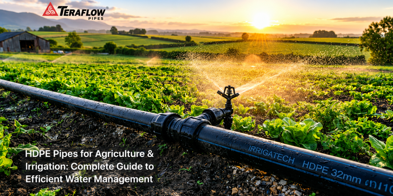 HDPE Pipes for Agriculture & Irrigation: Complete Guide to Efficient Water Management
