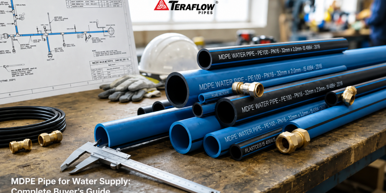 MDPE Pipe for Water Supply: Complete Buyer’s Guide