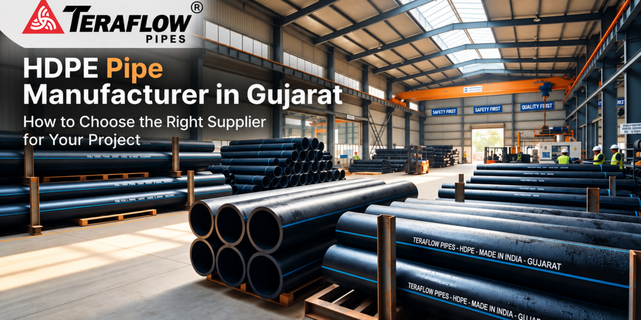 HDPE Pipe Manufacturer in Gujarat: How to Choose the Right Supplier for Your Project